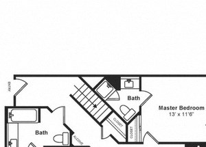 Beacon Loft Floorplan at Windsor at Liberty House